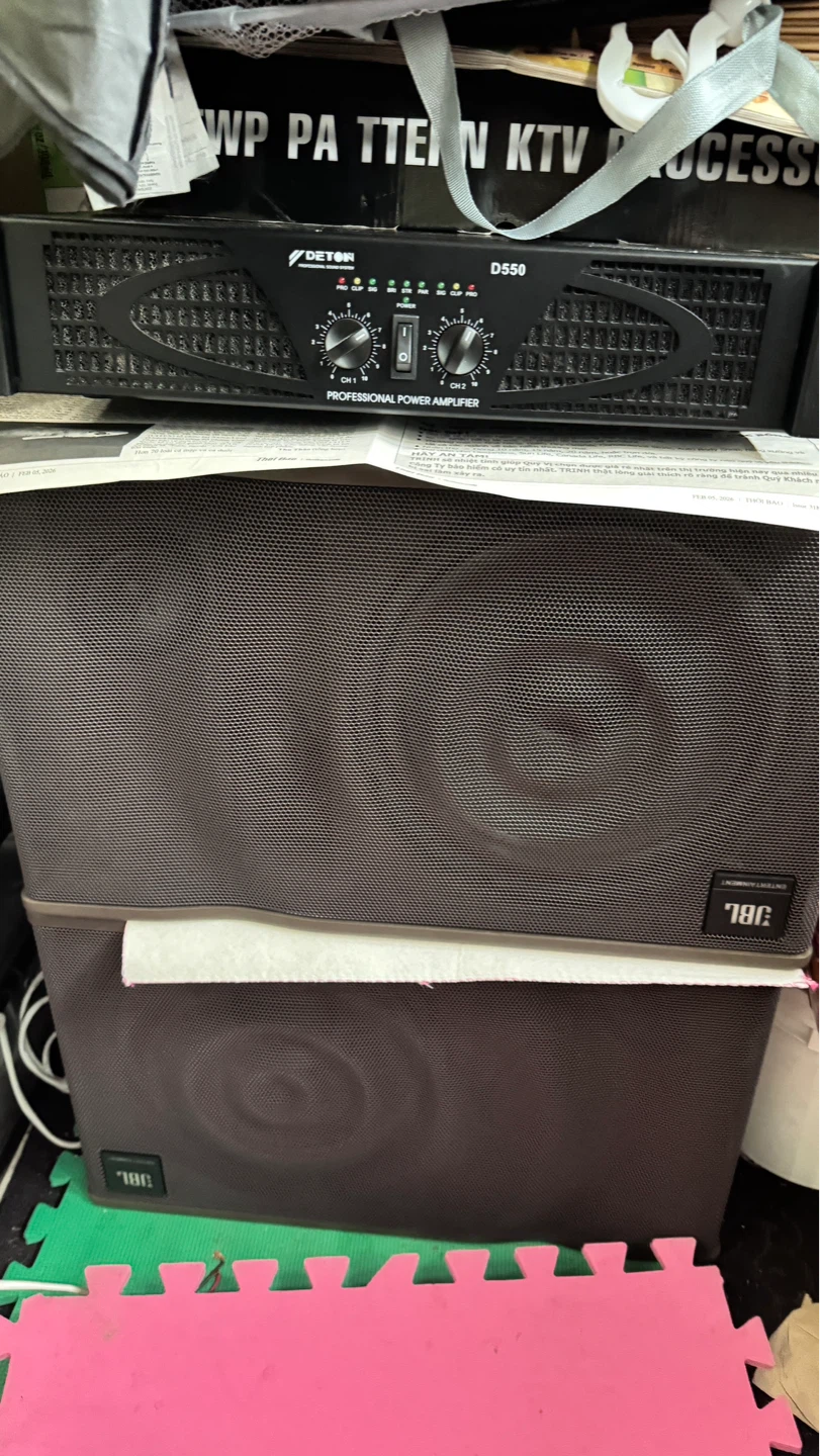 JBL Entertainment Speaker and Deton Professional Power Amplifier - photo 2