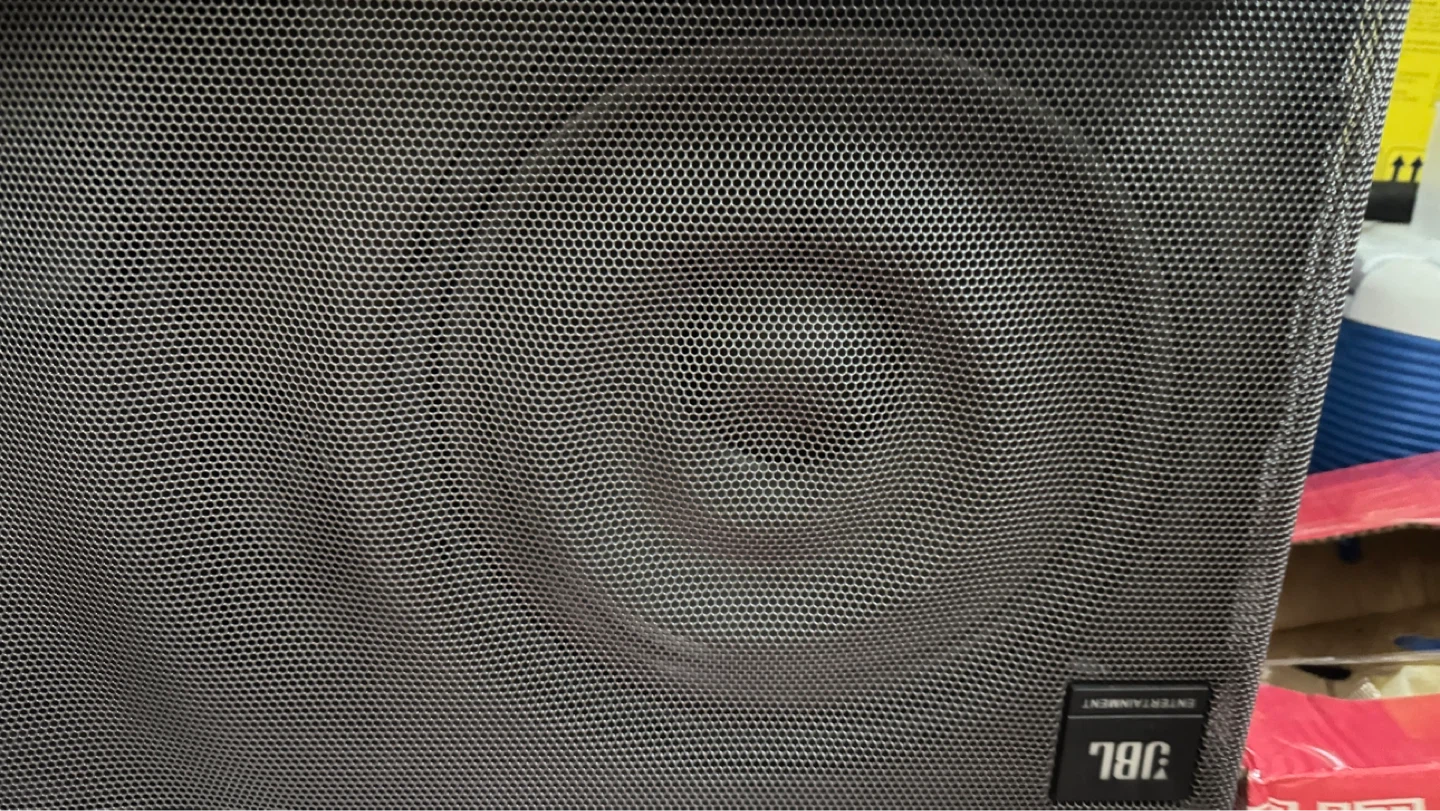 JBL Entertainment Speaker and Deton Professional Power Amplifier
