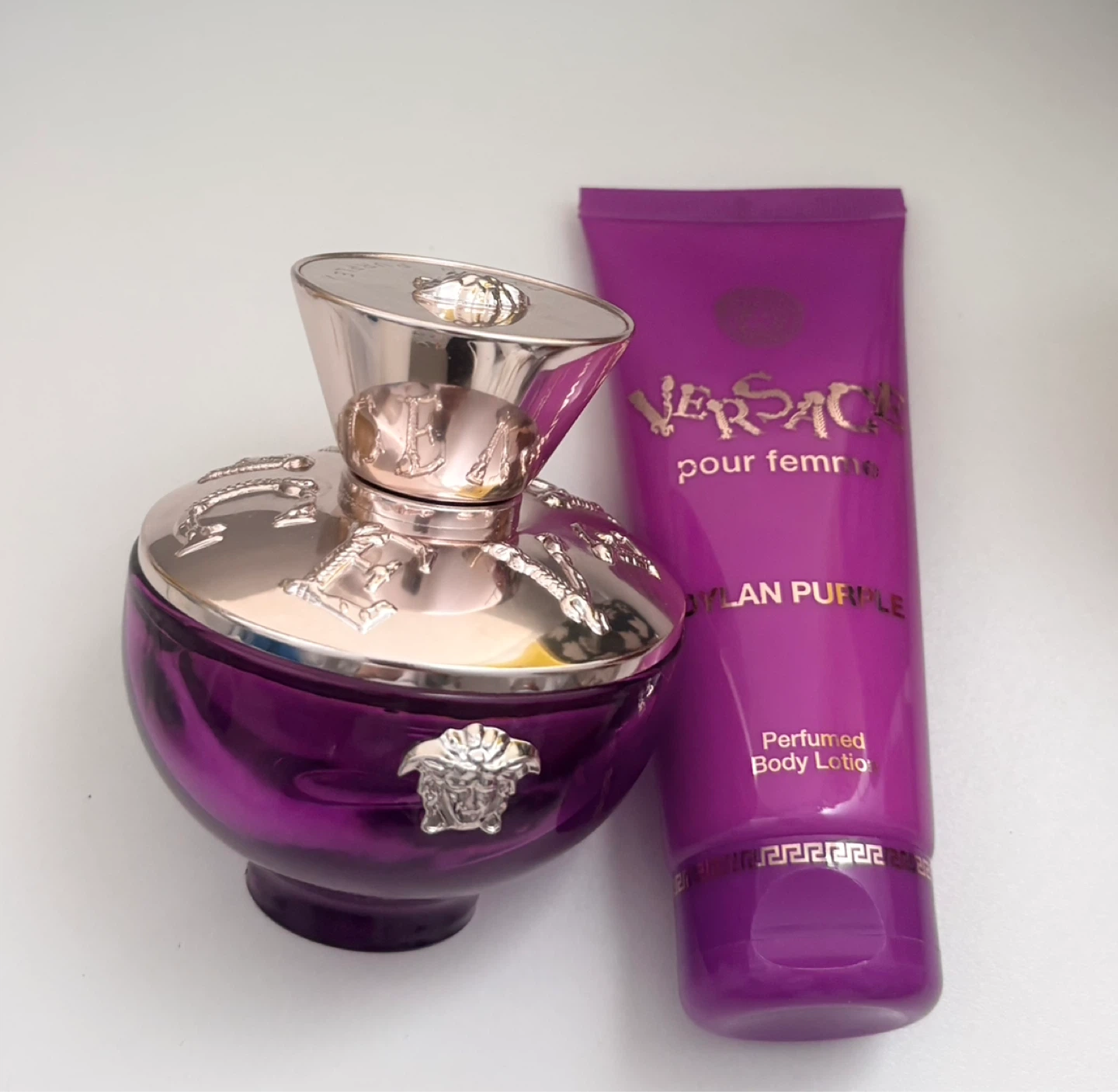 Versace Dylan Purple perfume and Body Lotion Set