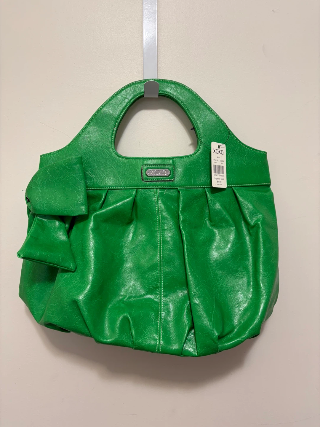 XOXO Green "Beau" Handbag