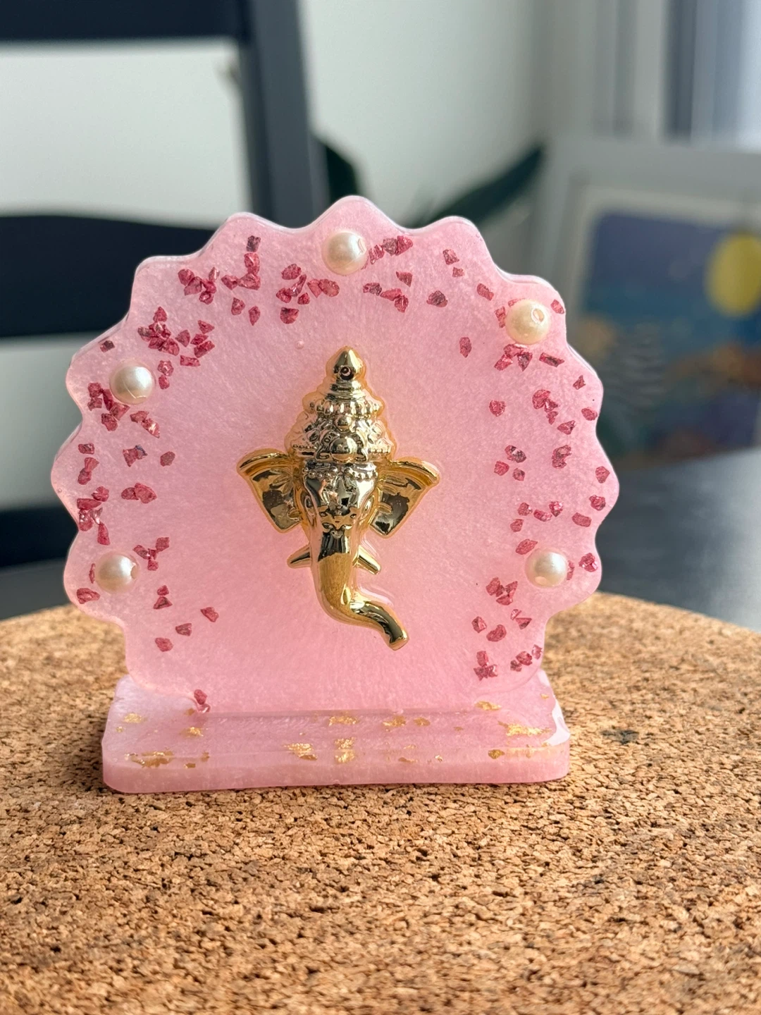 Resin Ganesha Figurine Decor