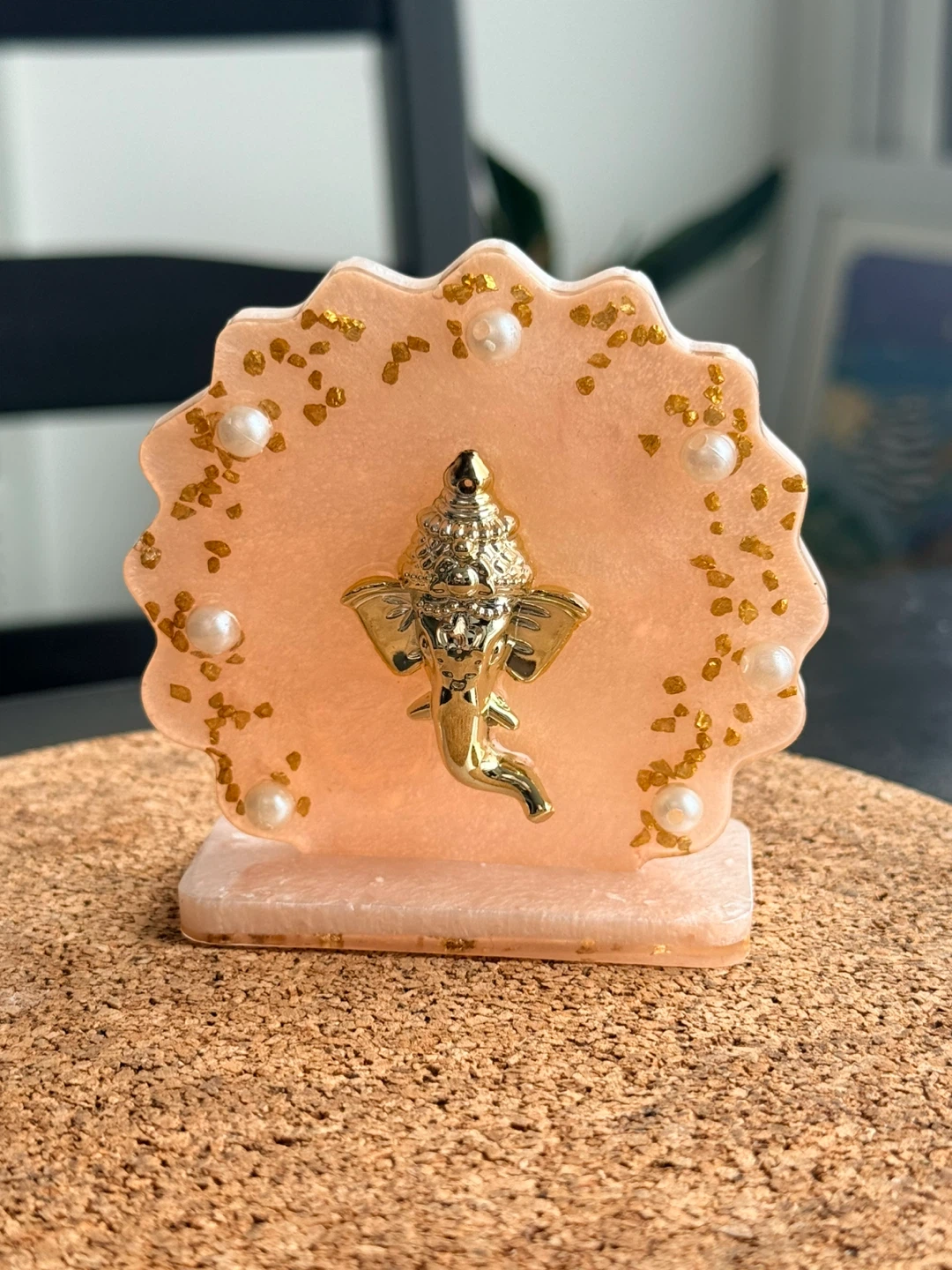 Resin Ganesha Figurine Decor - photo 3