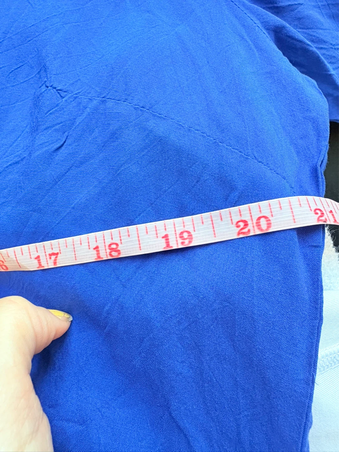 Royal Blue Bell Sleeve Top - photo 3