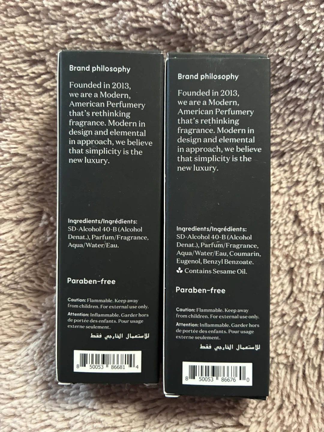 $15 each Commodity Juice and Milk Perfume Set - photo 3