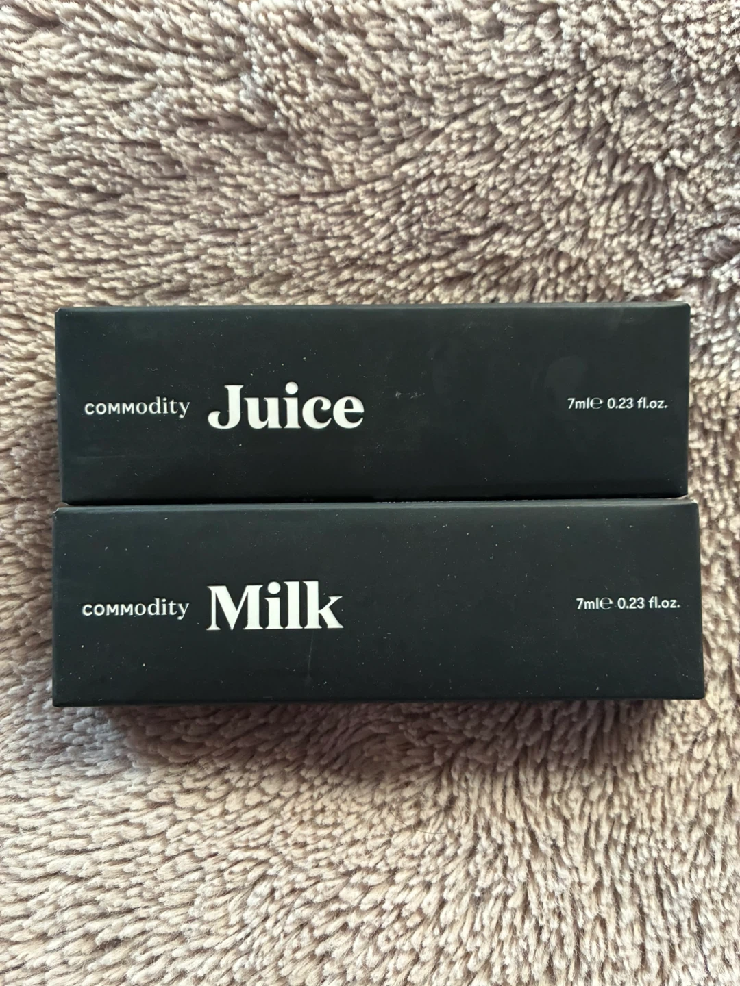 $15 each Commodity Juice and Milk Perfume Set