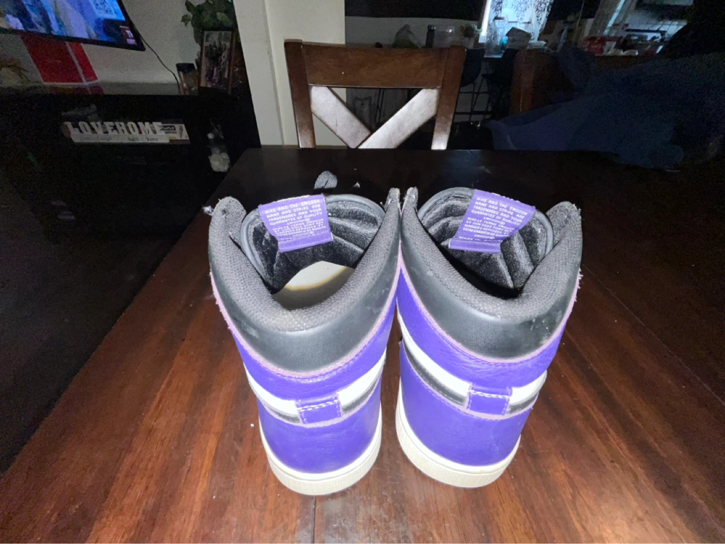 Nike Air Jordan 1 High "Court Purple" - photo 2