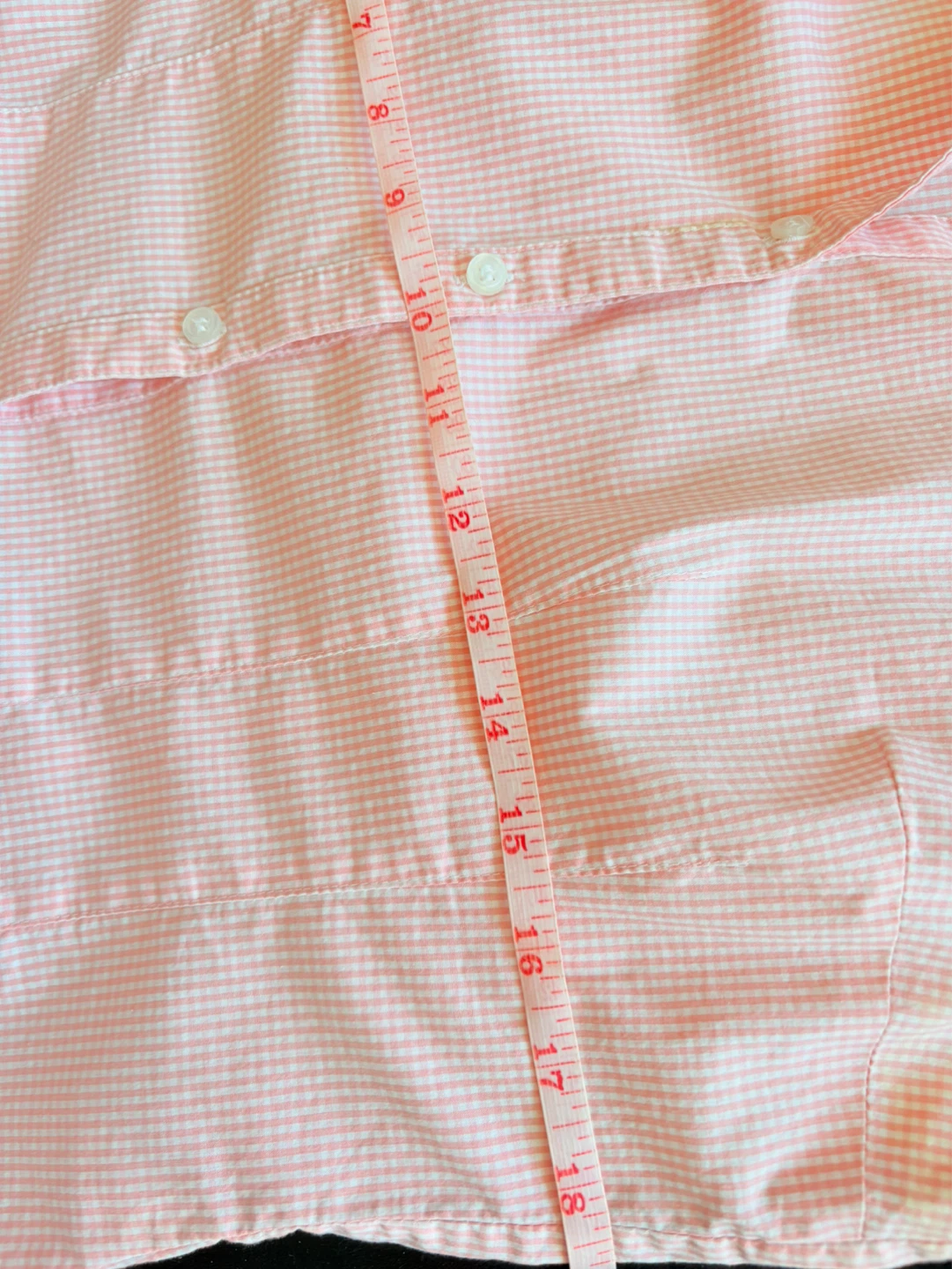 H&M Pink Gingham Button-Up Shirt - photo 4