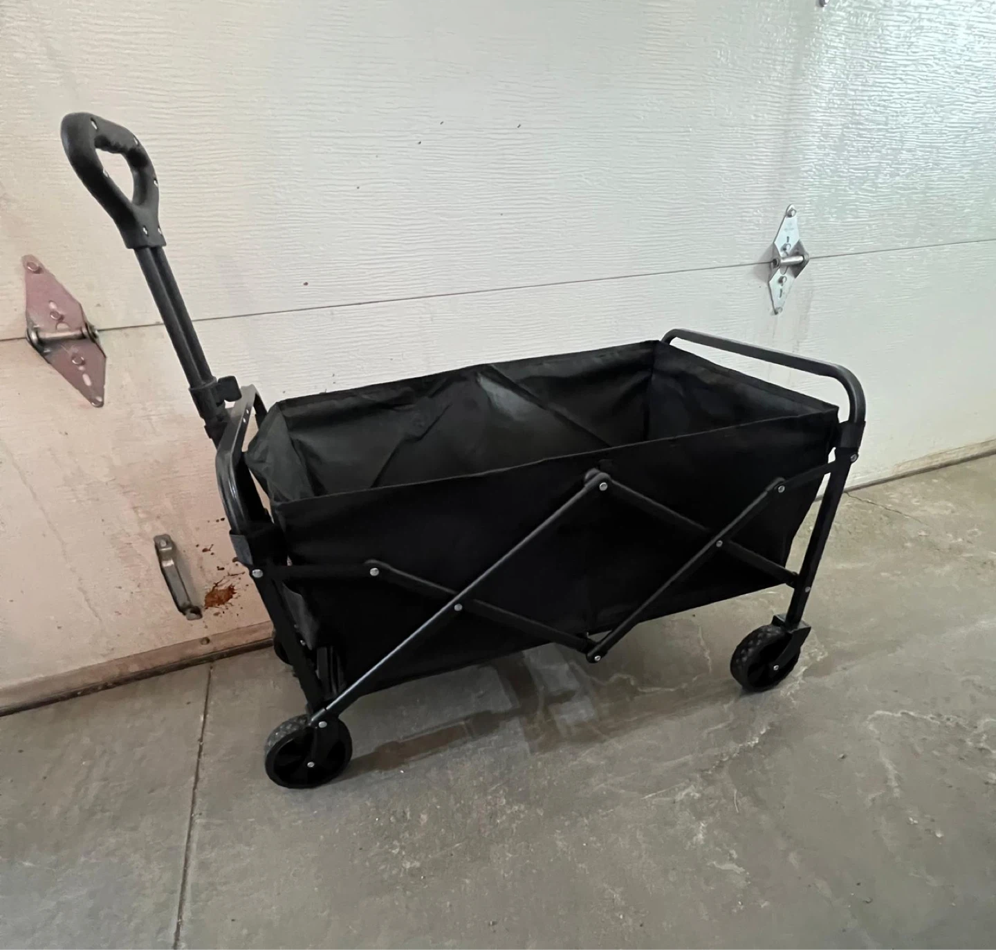 Black Folding Wagon Cart (New)
