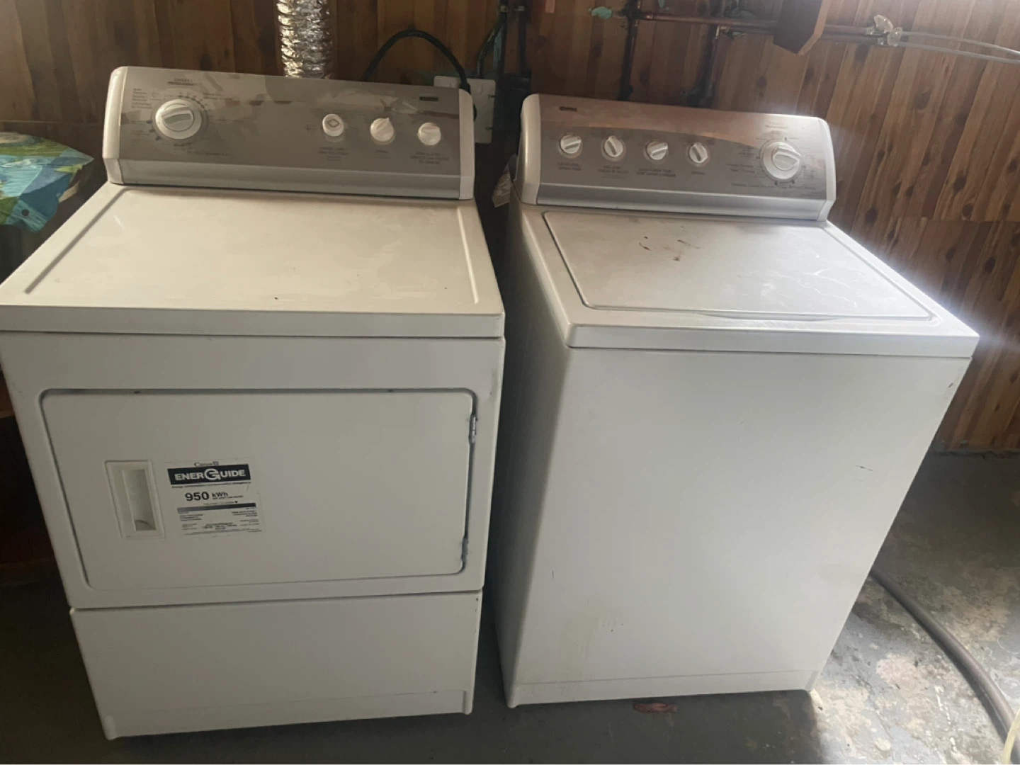 Kenmore Washer and Dryer Set
