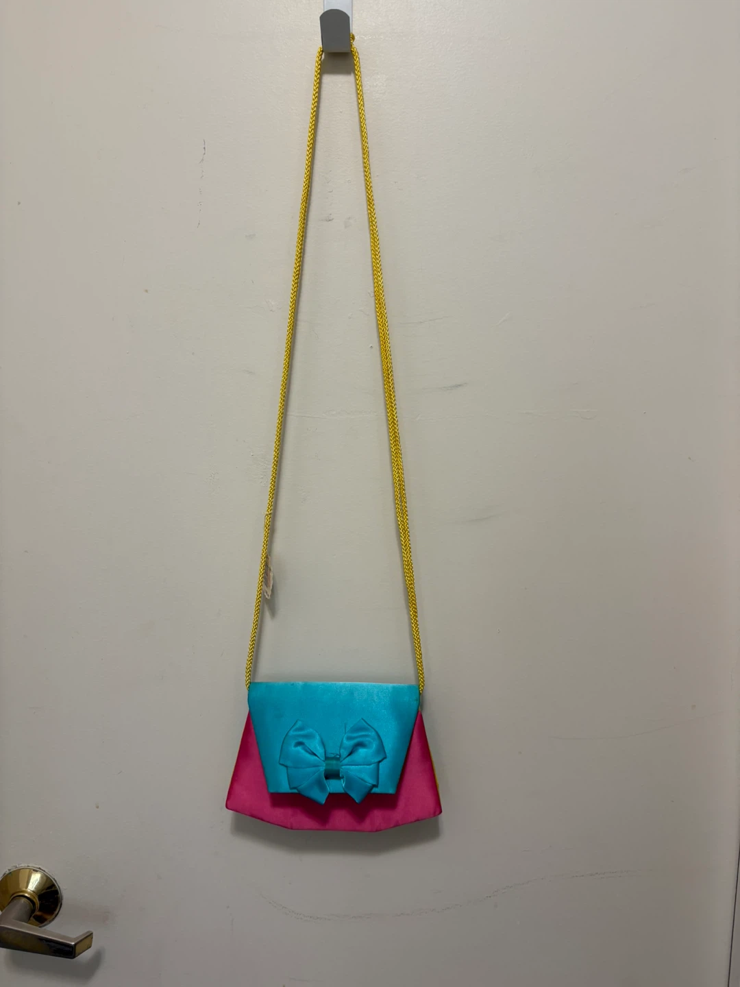 Caroline N. Barton Clutch Purse - Pink & Teal
