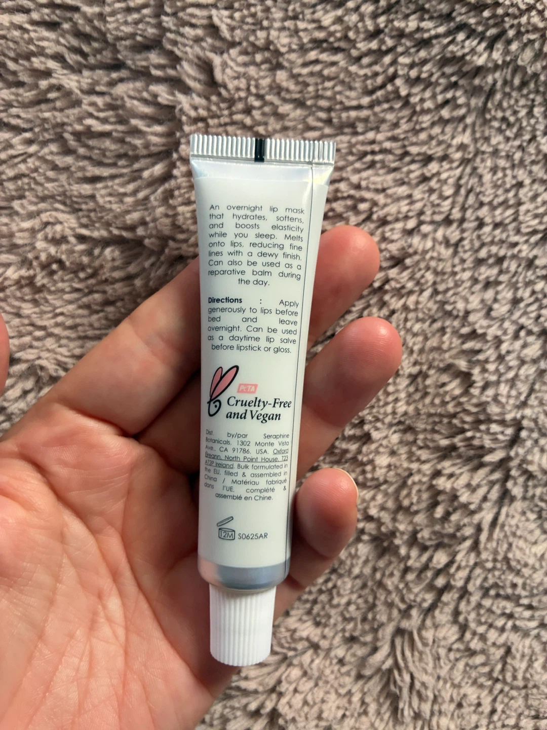 Seraphine Botanicals Fruit Butter Lip Mask - photo 2