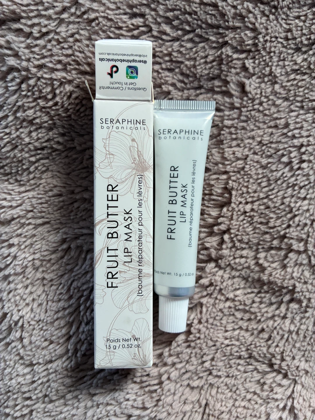 Seraphine Botanicals Fruit Butter Lip Mask
