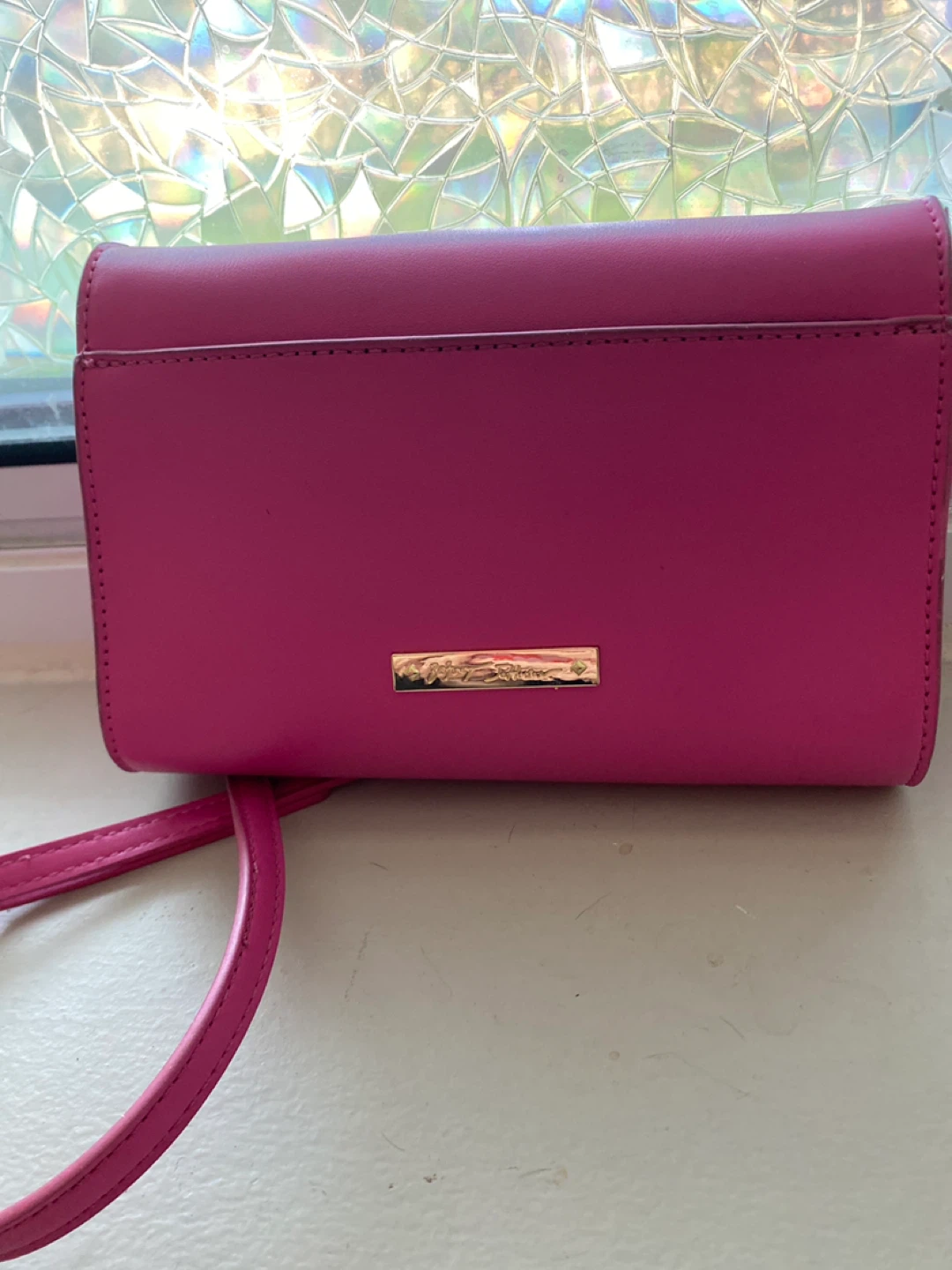 Betsey Johnson Pink Skull Crossbody Wallet - photo 5