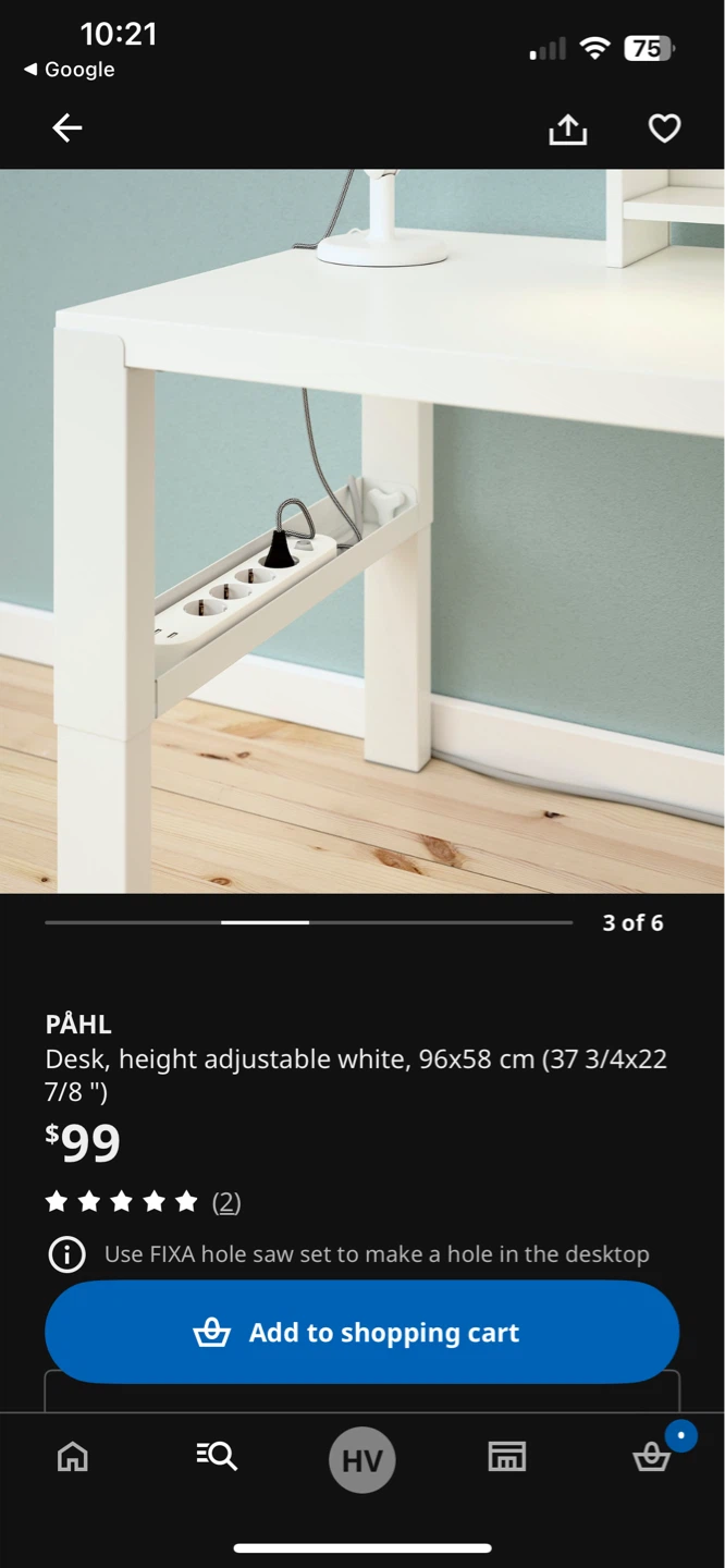 IKEA PÄHL Height Adjustable Desk- moveout sale - photo 2