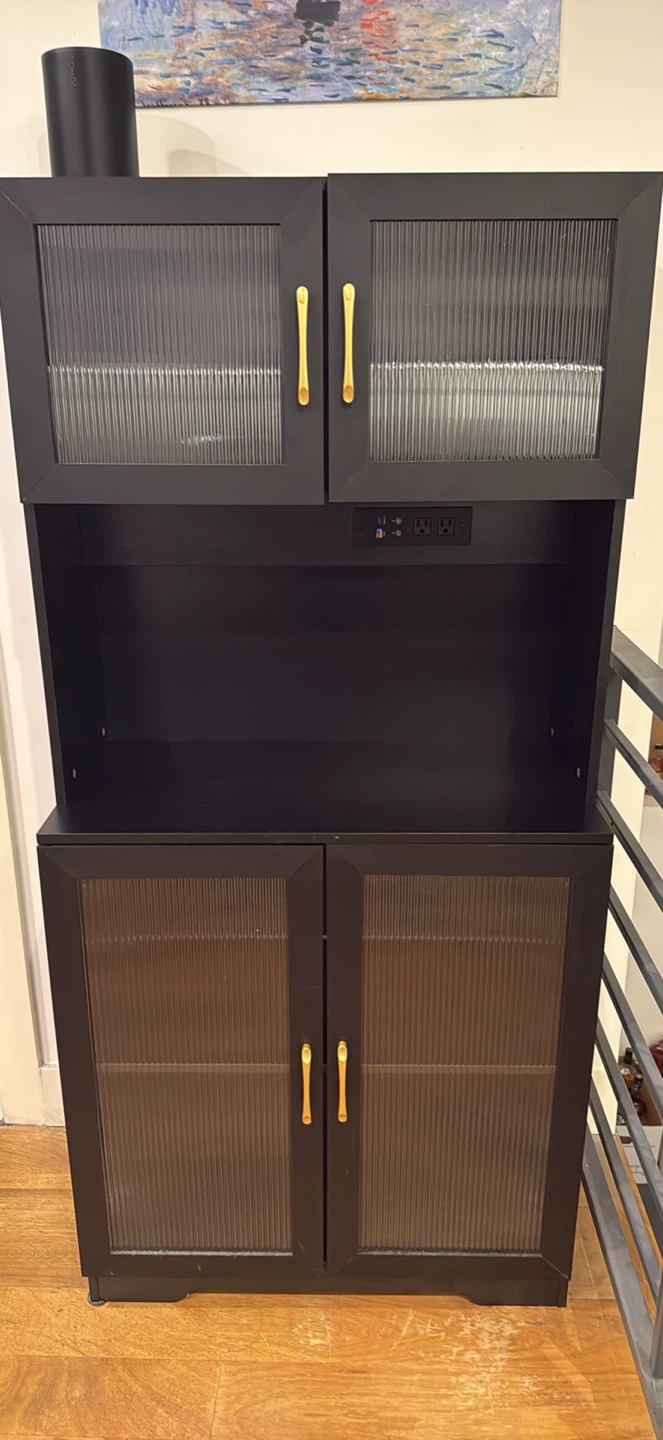 67” Kitchen Pantry with built in outlets - photo 2