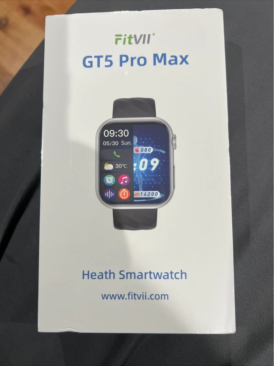 FitVII GT5 Pro Max Health Smartwatch