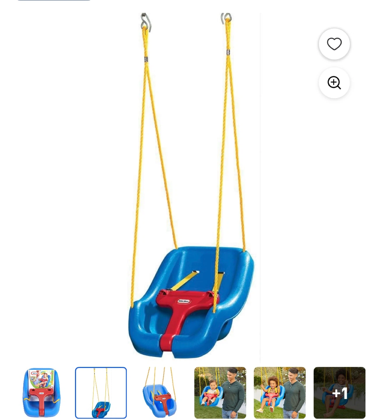 Little Tikes 2-in-1 Snug 'n Secure Swing - photo 2
