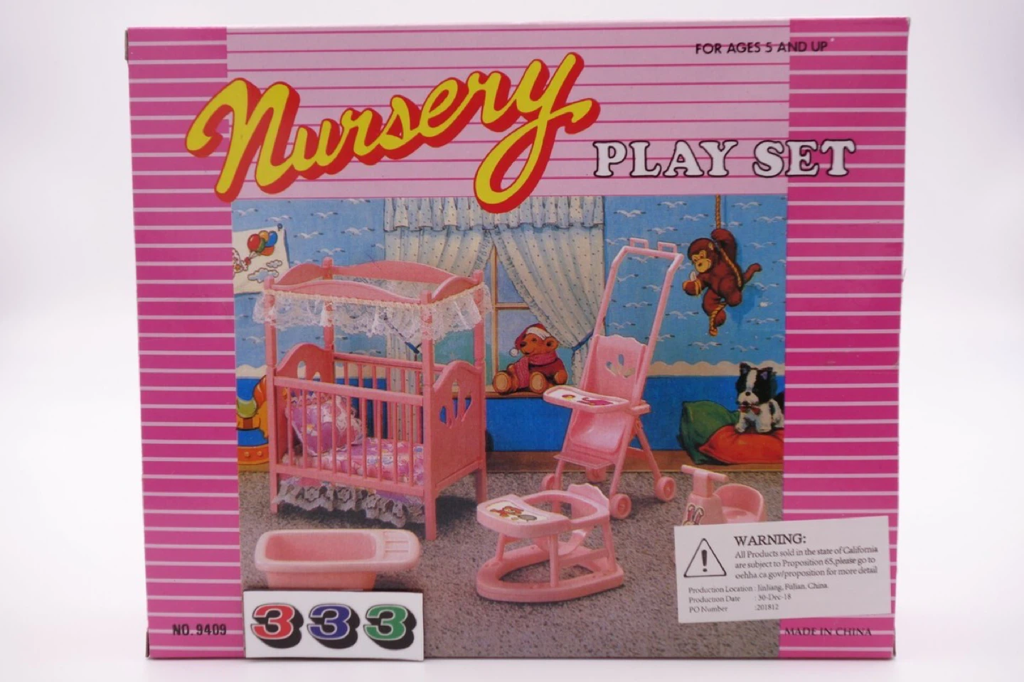 Used play sets and dolls for kids