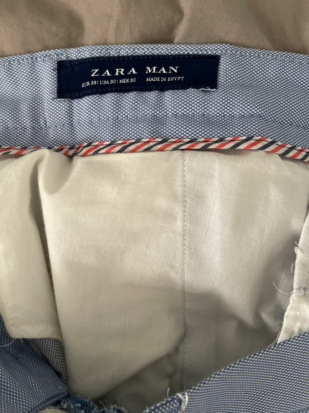 Zara Man Light Blue Dress Pants - Size 30x30 - photo 4