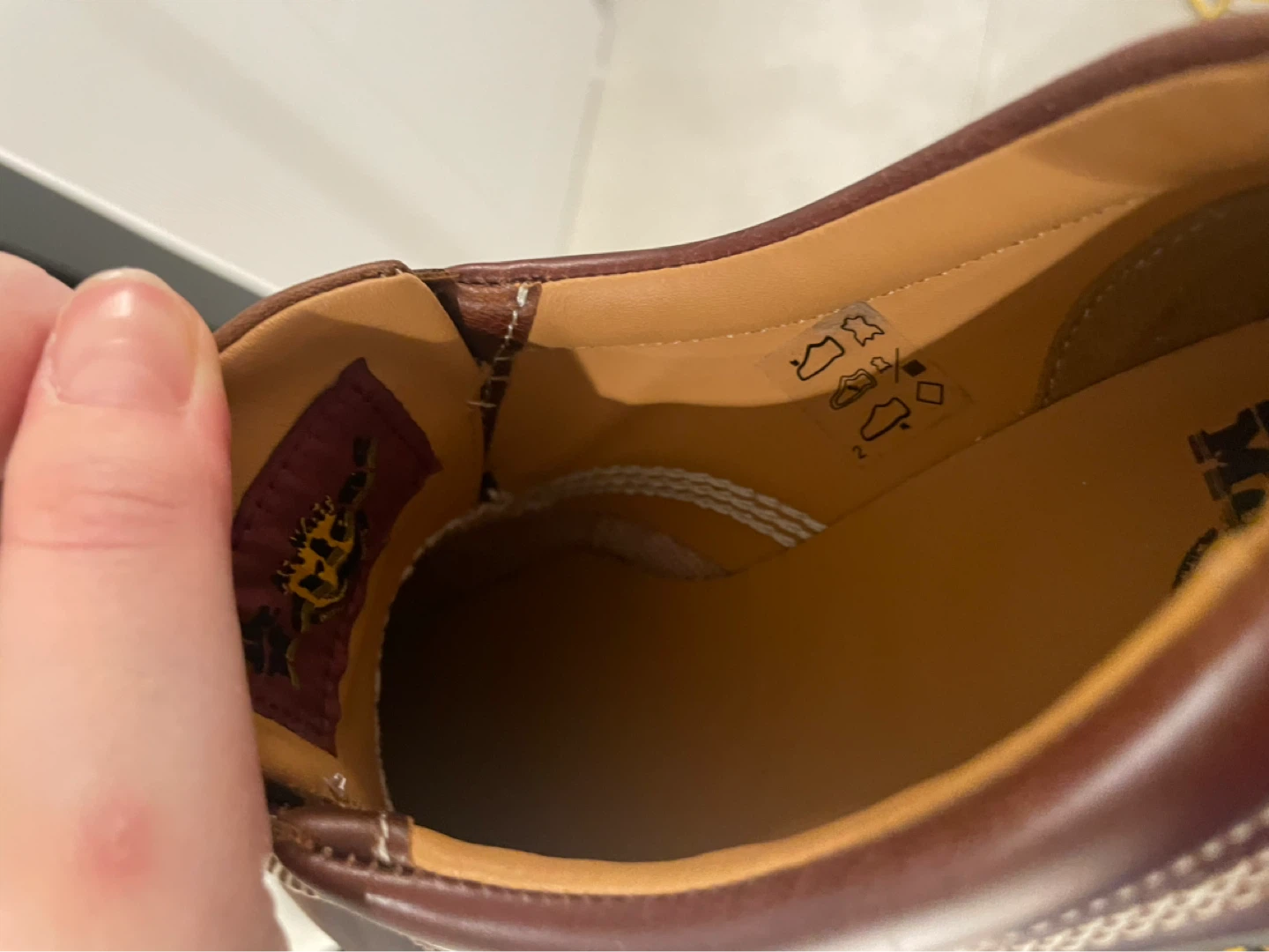 Dr. Martens Brown LOWELL LEATHER MOC TOE SHOES - photo 2