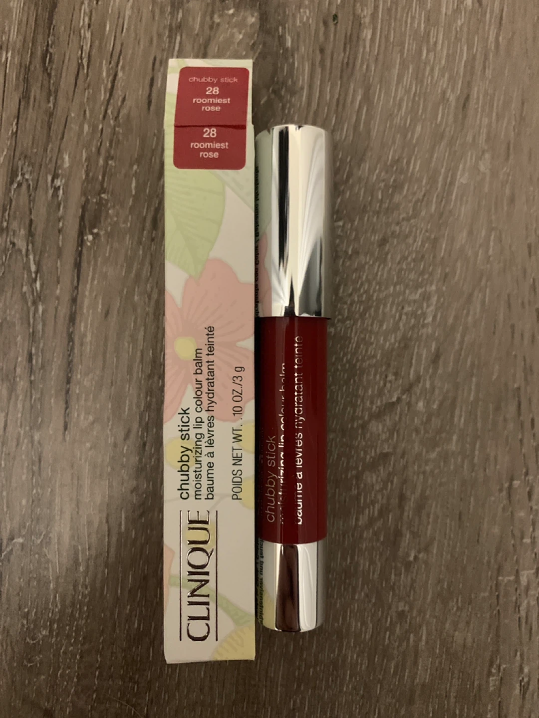 Clinique Chubby Stick 28 Roomiest Rose