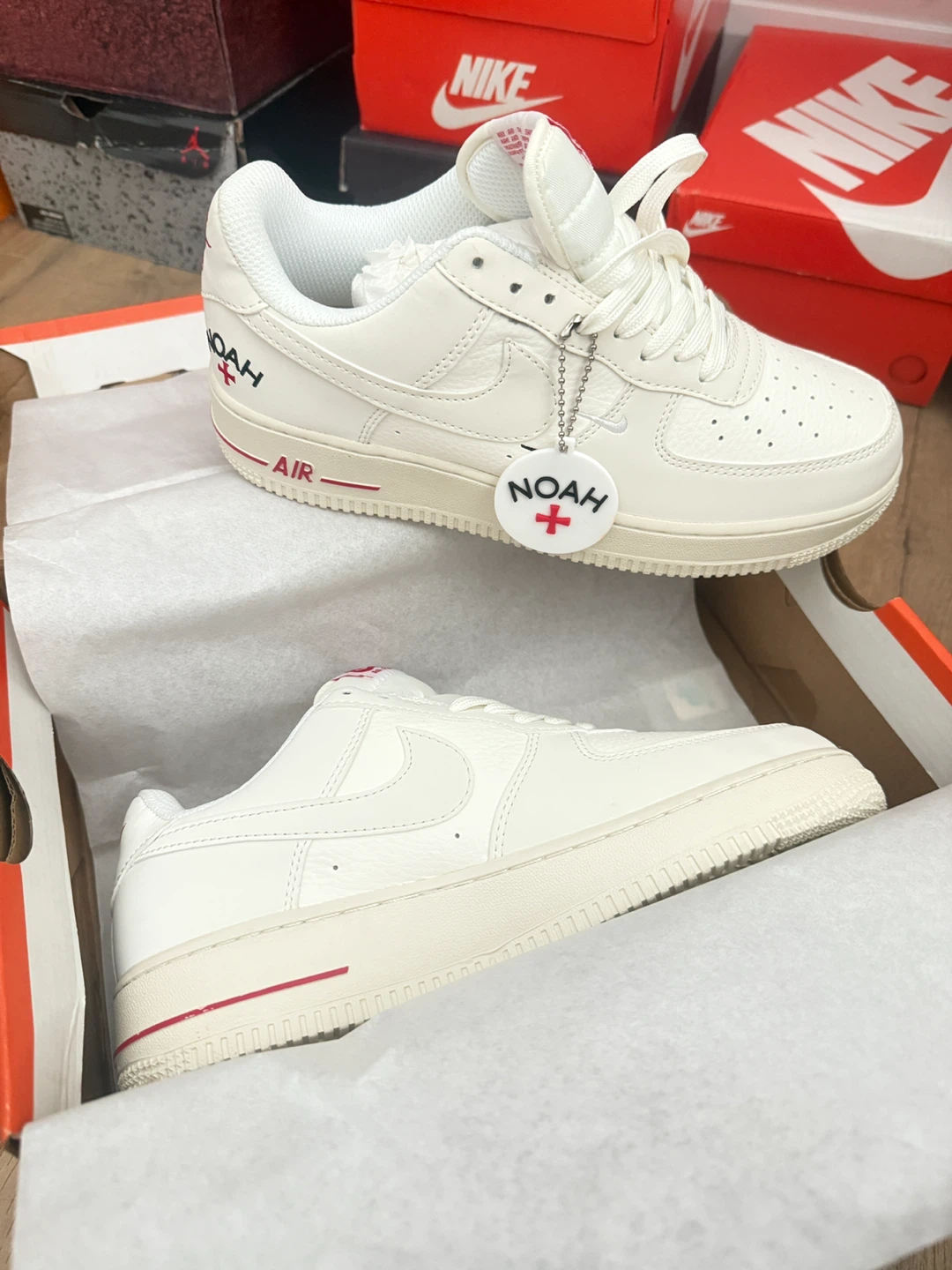 White Nike Air Force 1 Sneakers - photo 4