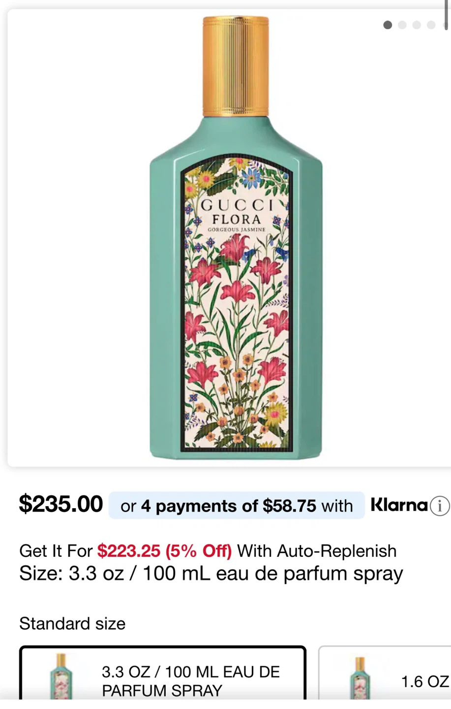 Gucci Flora Gorgeous Jasmine Eau de Parfum Spray - 100 mL