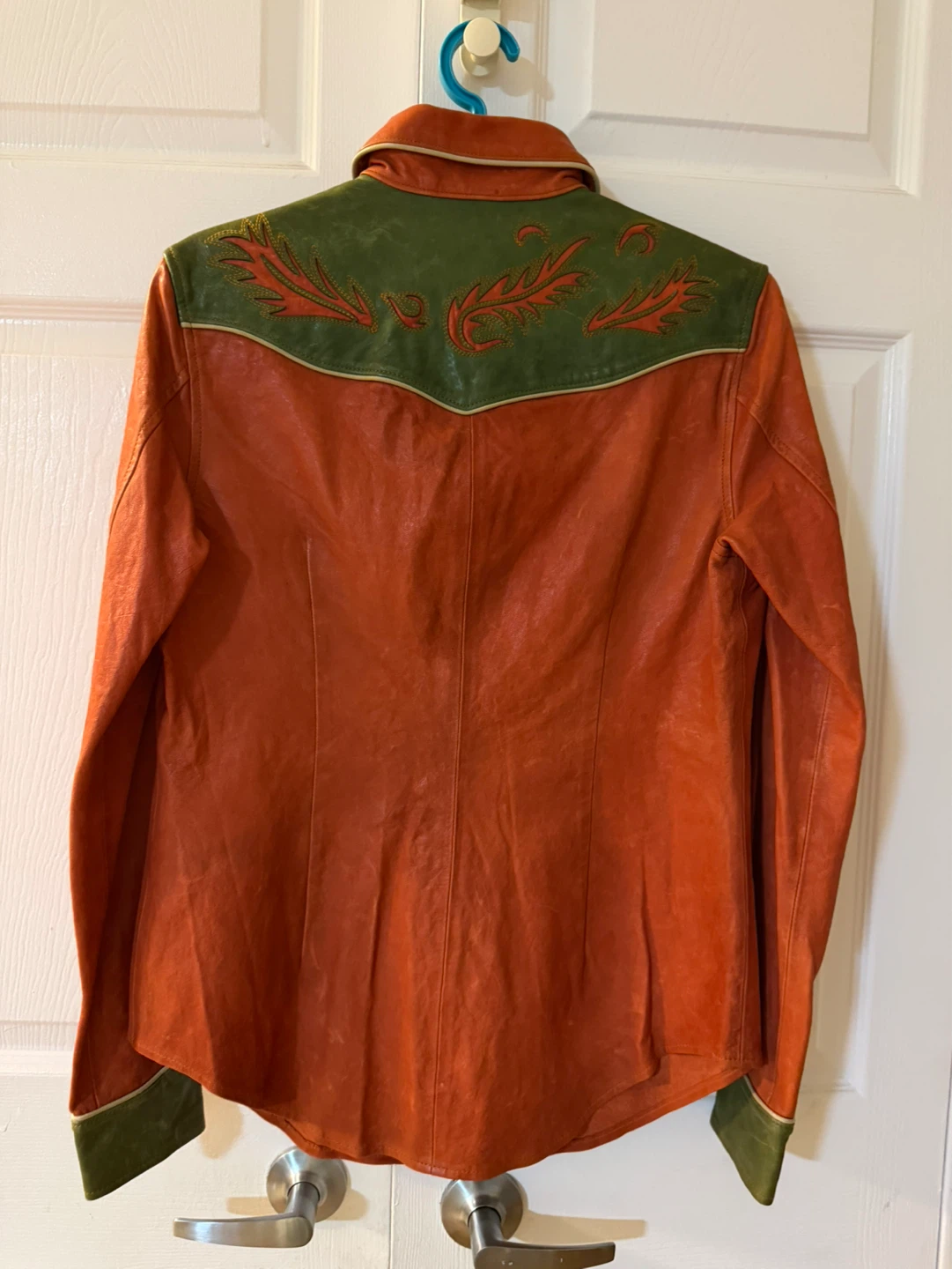 Ralph Lauren Leather Western Shirt - photo 5