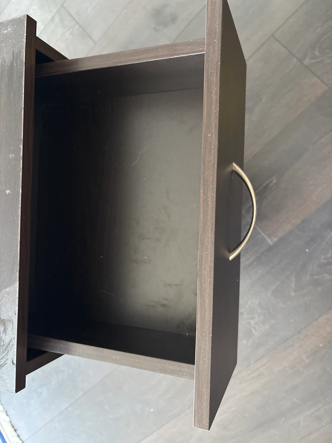 Dark Brown 3-Drawer Cabinet - photo 5