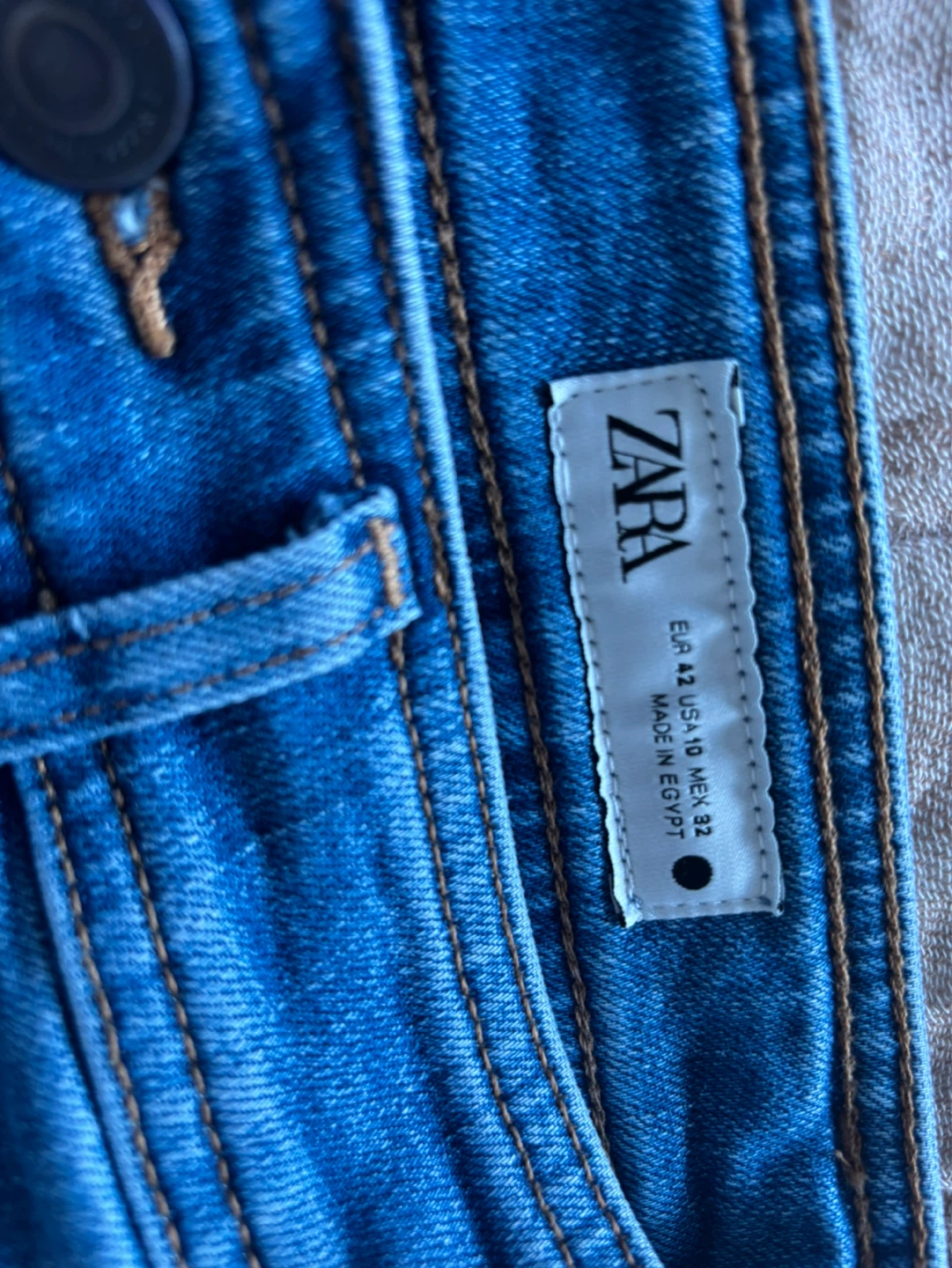 ZARA Wide Leg Jeans - Size 10 - photo 3