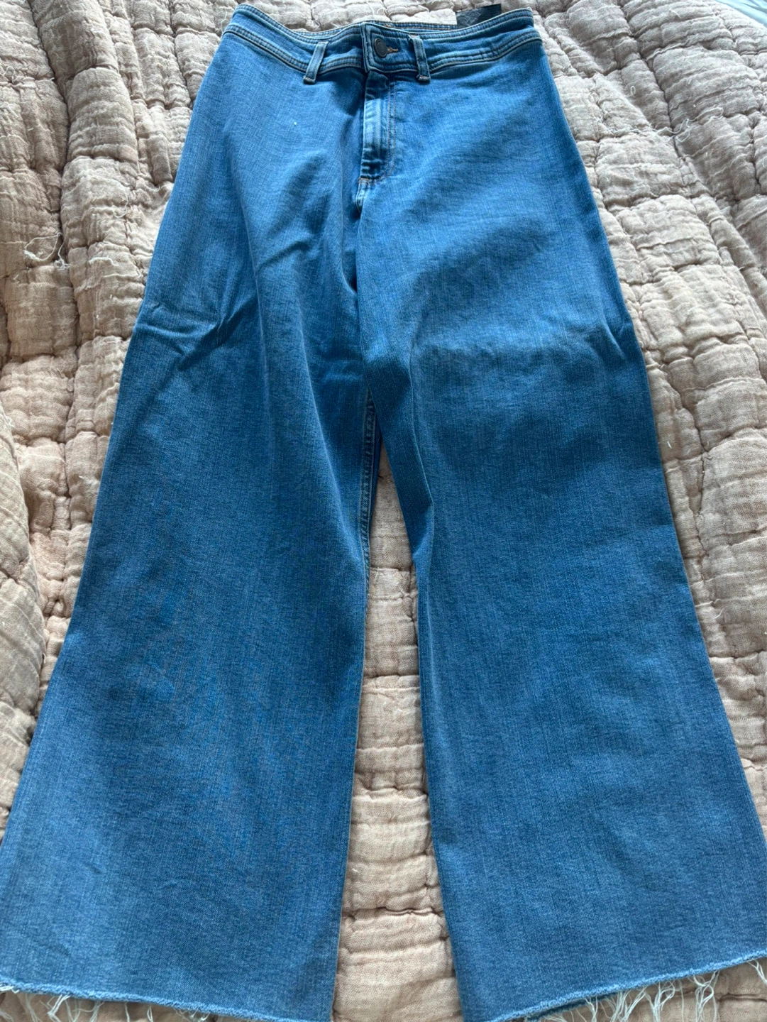 ZARA Wide Leg Jeans - Size 10