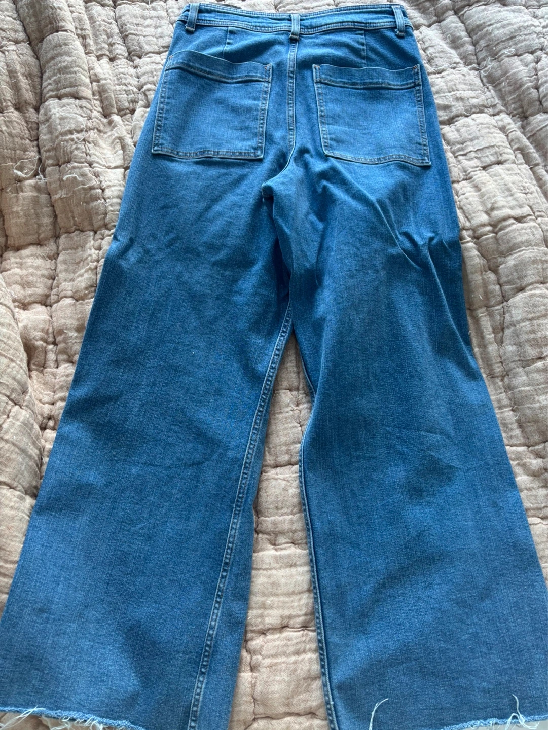 ZARA Wide Leg Jeans - Size 10 - photo 2