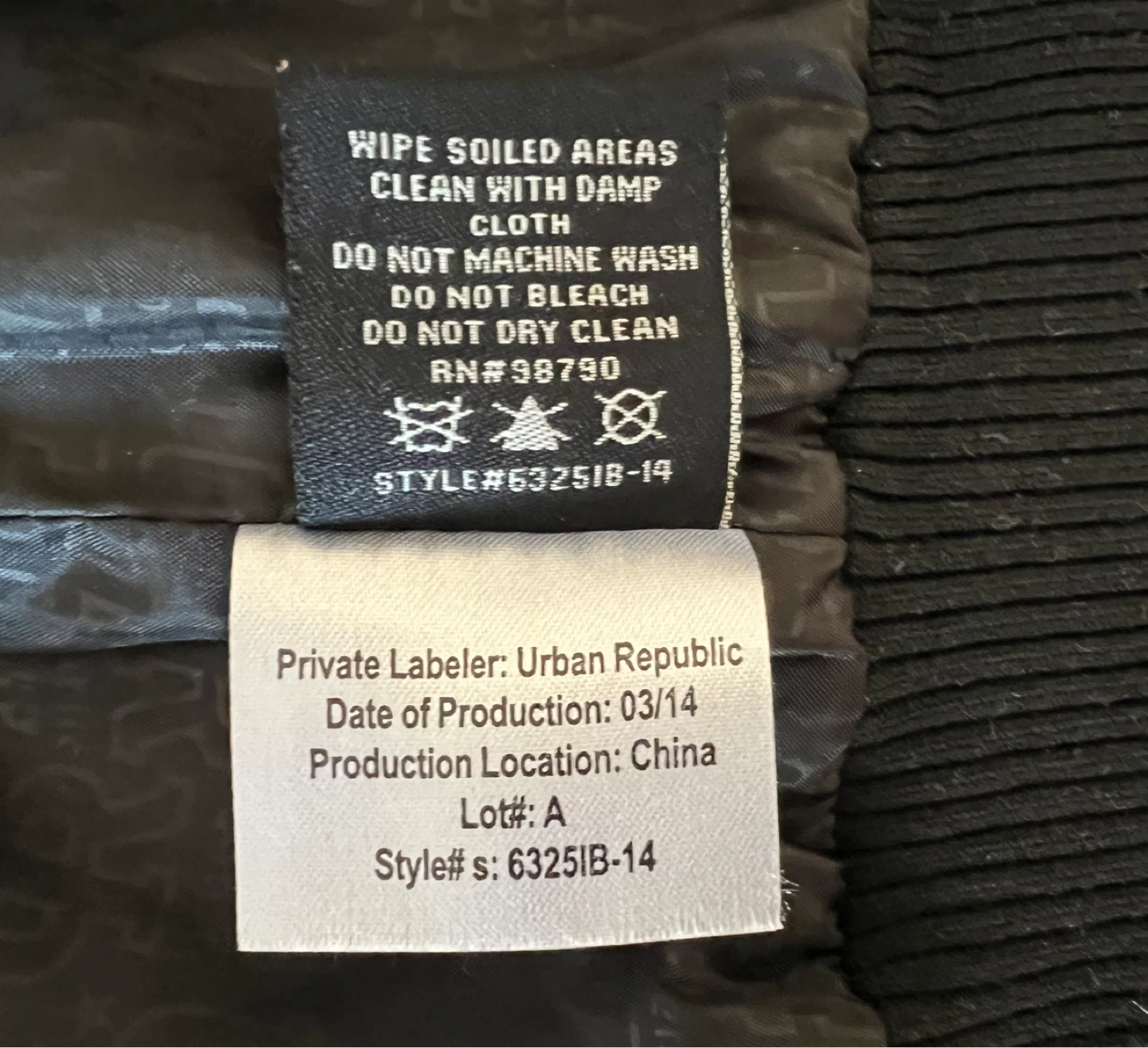 Urban Republic Boys Varsity Jacket Size 18M - photo 5