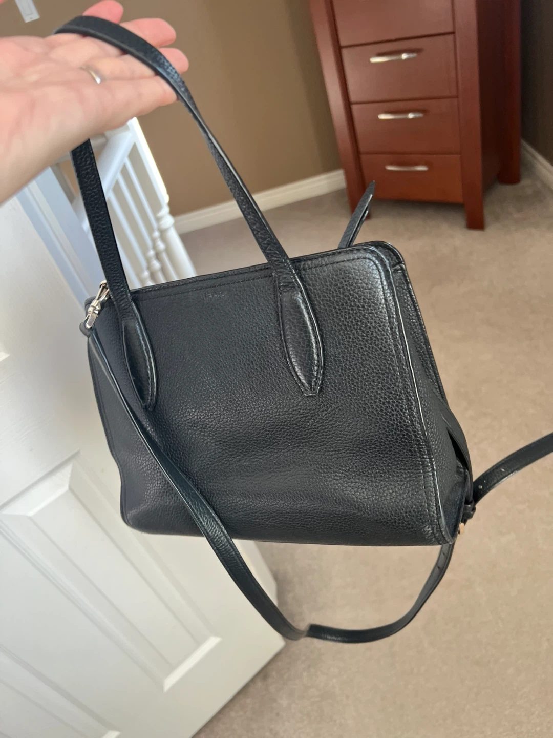 Kate Spade Black Pebble Leather Purse - photo 3