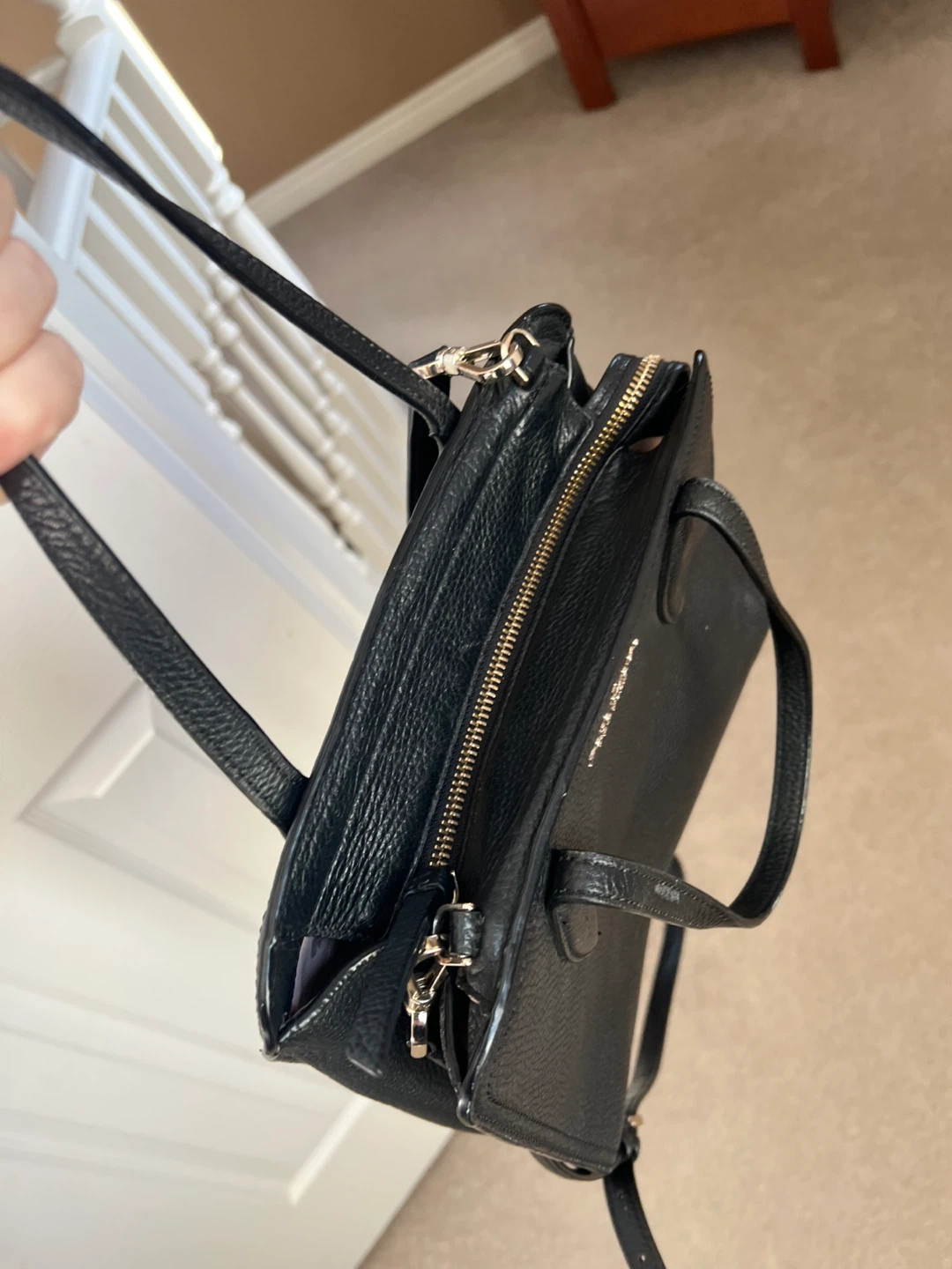 Kate Spade Black Pebble Leather Purse - photo 2