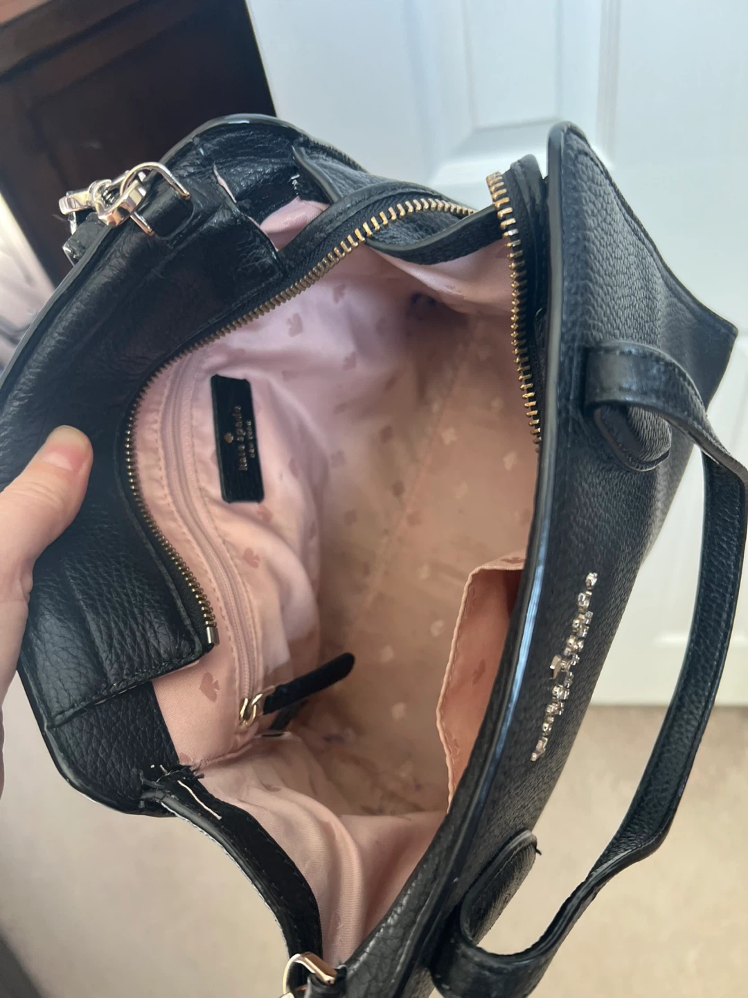 Kate Spade Black Pebble Leather Purse - photo 4