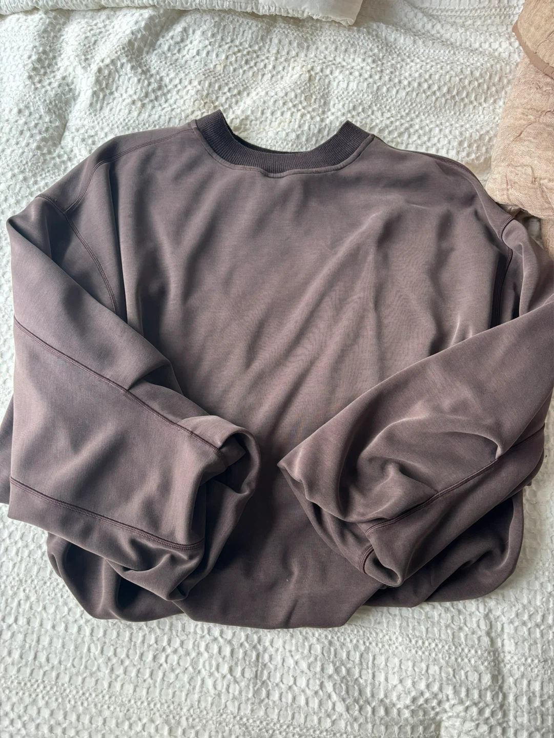 Lululemon Crew Neck Sweatshirt - Brown - Size M