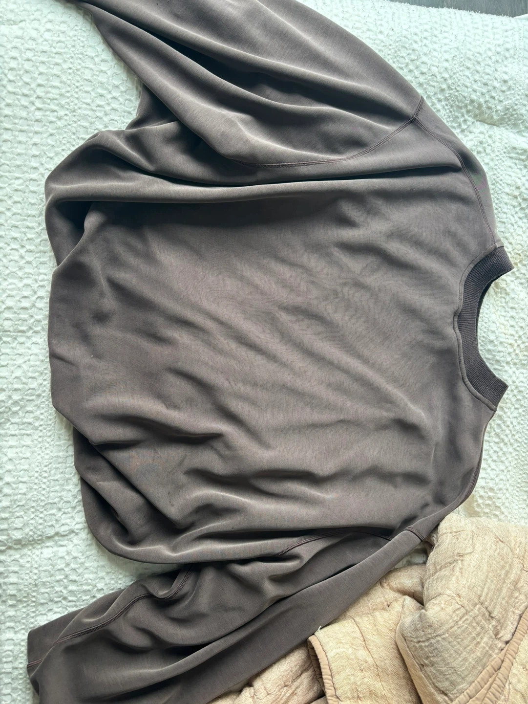 Lululemon Crew Neck Sweatshirt - Brown - Size M - photo 2