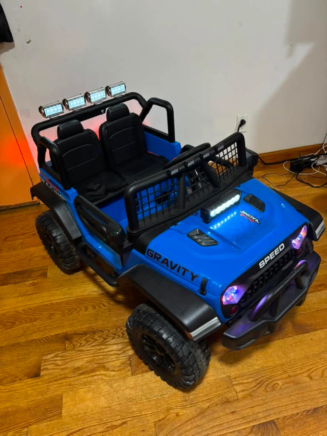 Blue Kids Ride-On Jeep - photo 3