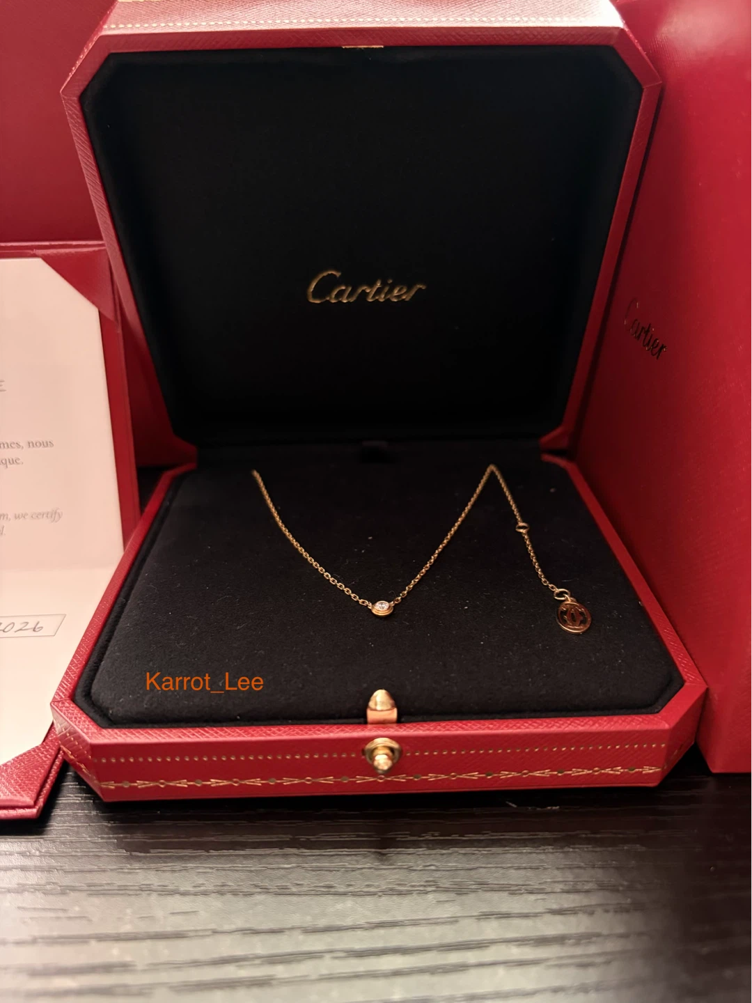 Cartier d’amour necklace s - photo 3