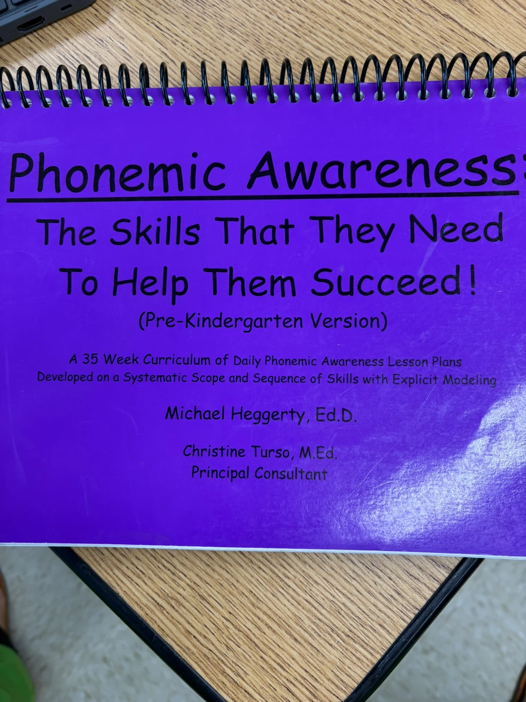 Michael Heggerty PreK Phonemic Awareness