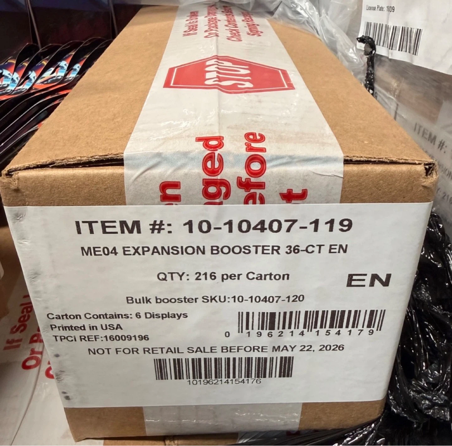 Chaos rising booster box sealed case