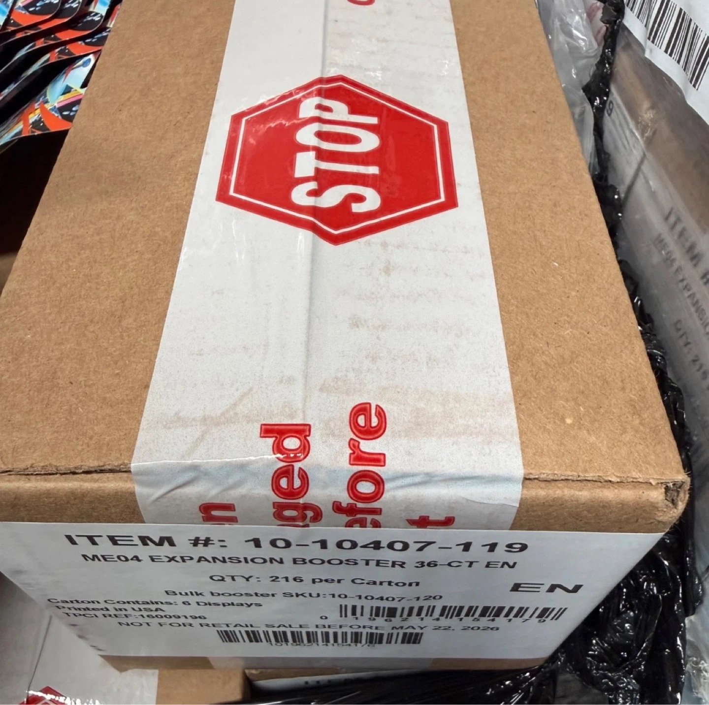 Chaos rising booster box sealed case - photo 2