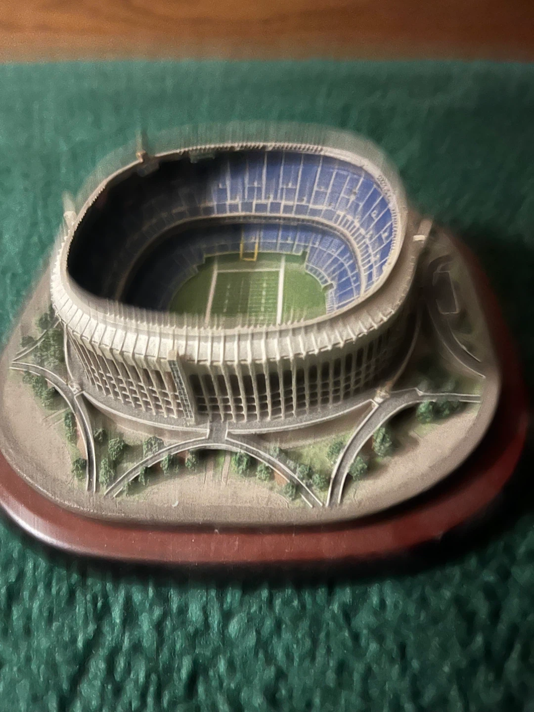 Veterans Stadium Miniature Football Stadium Display - photo 2