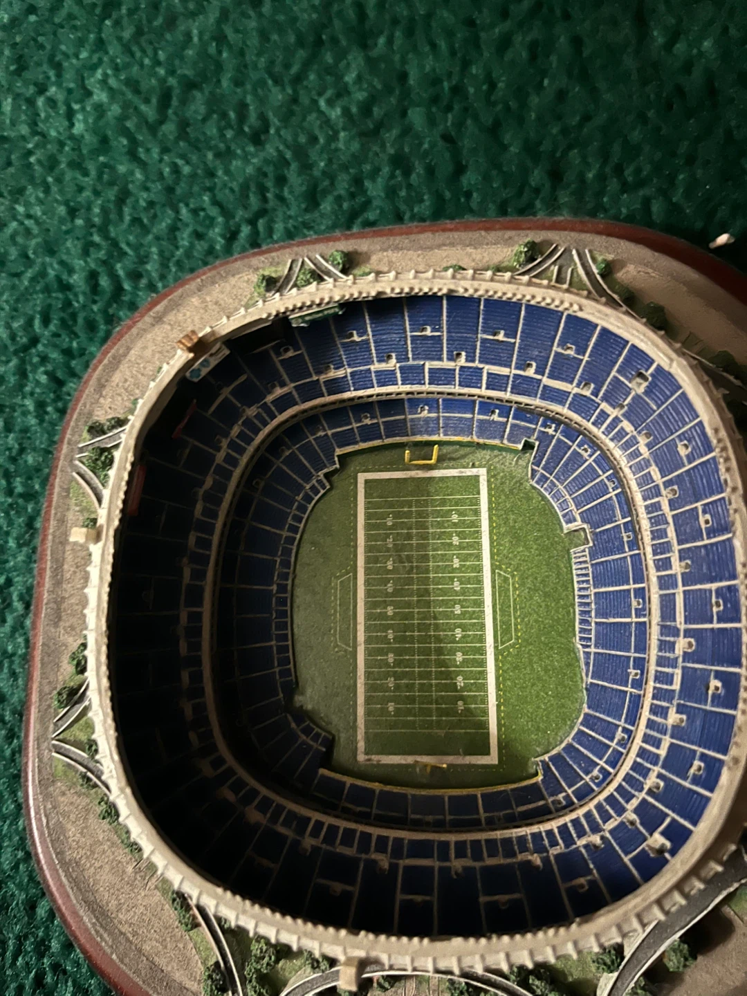 Veterans Stadium Miniature Football Stadium Display