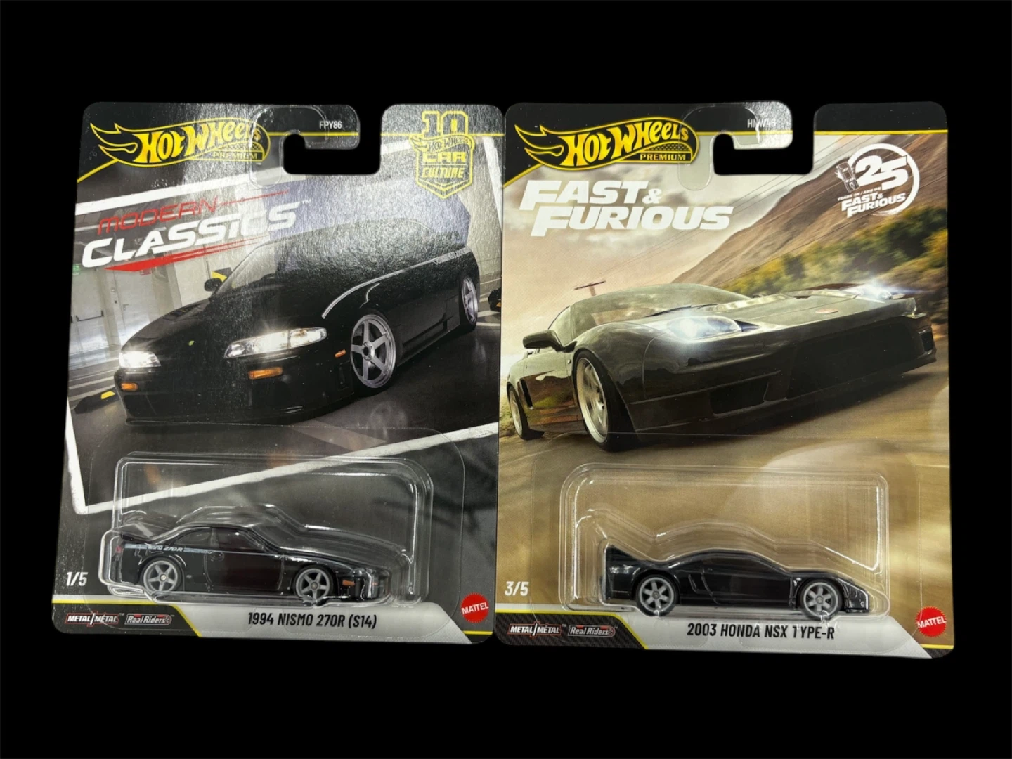 HW Nissan NISMO 270R (S14) & 2003 Honda NSX Type-R