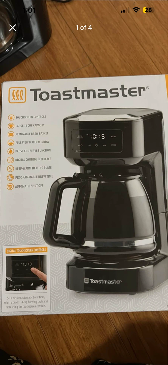 Toastmaster 12-Cup Coffee Maker