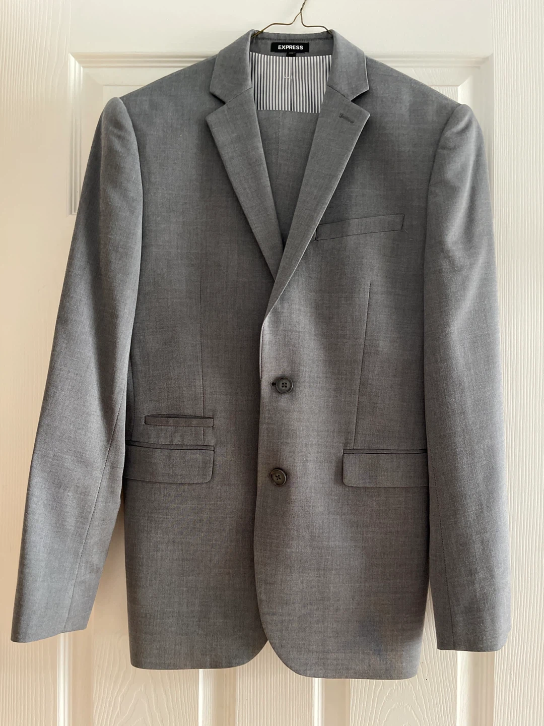 EXPRESS Men's Slim Fit Suit   - Size 36R/30 - photo 4