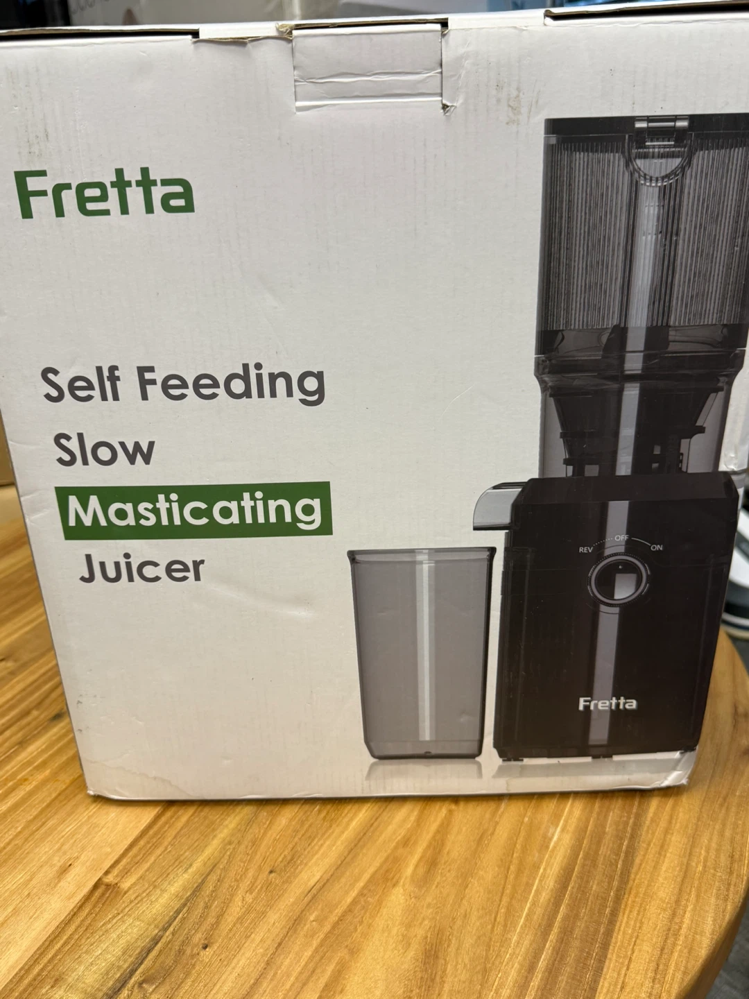 Fretta Self Feeding Slow Masticating Juicer