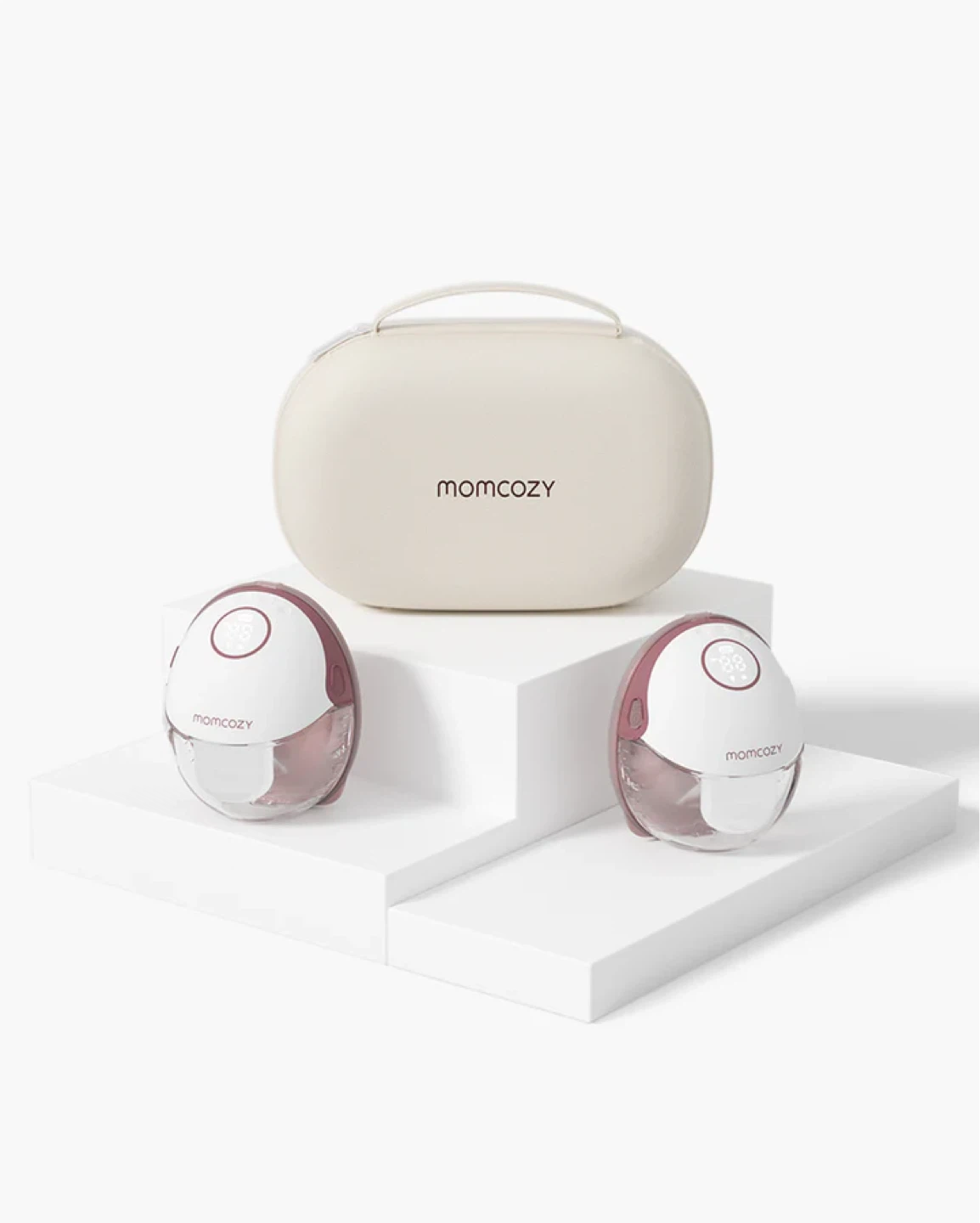 Momcozy Wearable Breast Pump Set with Carrying Case